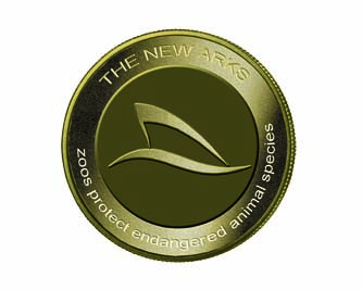 New Arks official frosted gold coin medallion