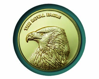 Endangered Animal Species — Tiger coin-card
